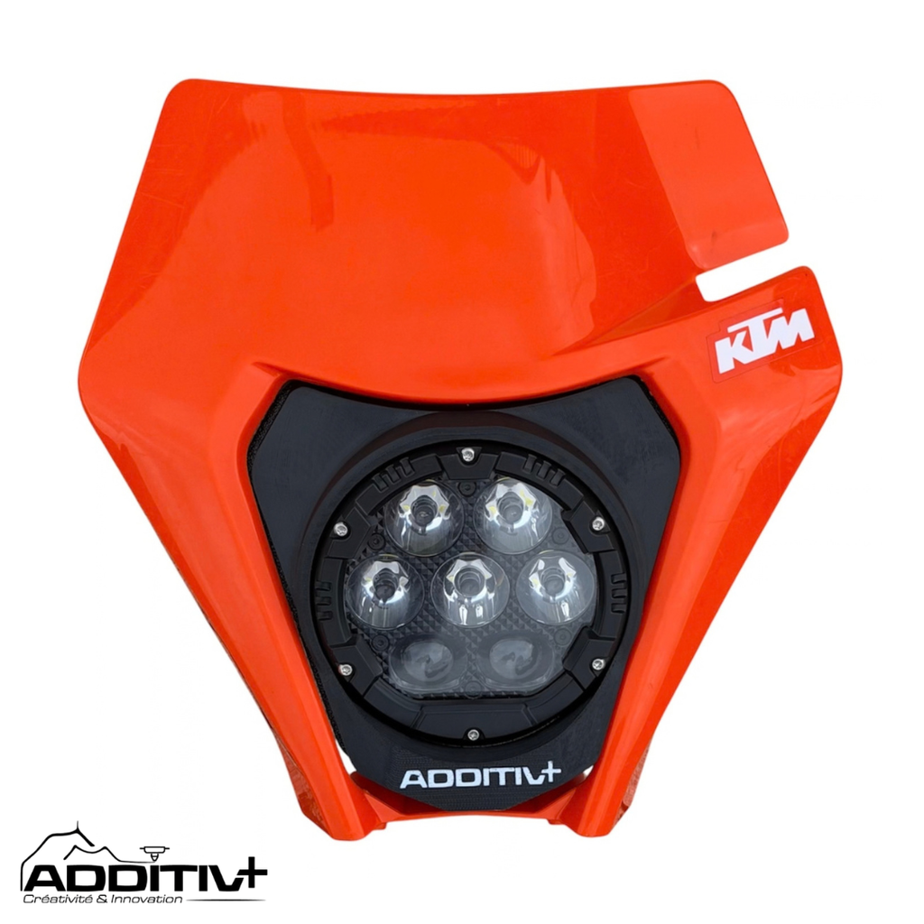 Phare LED KTM 80W Croisement / Plein phare 2017-2023 AdditivPlus