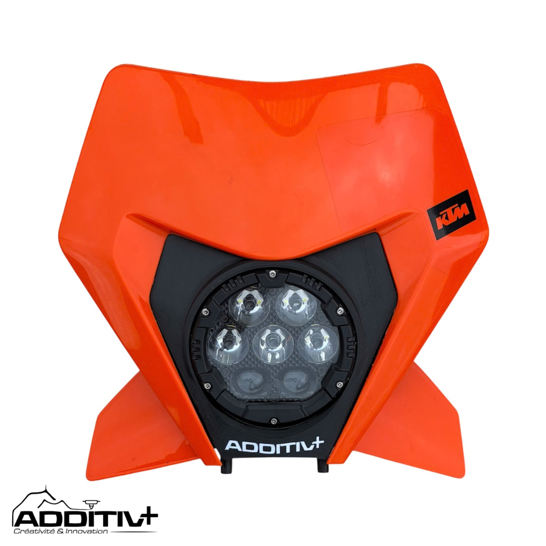 Phare LED KTM 80W Croisement / Plein phare 2024-2027 AdditivPlus