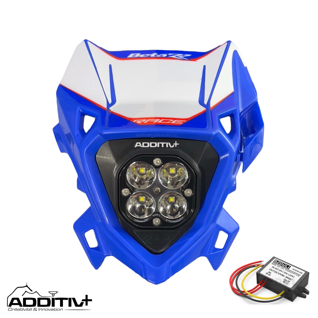 Phare LED 40W Beta 2010-2026 | Optique LED 40W AdditivPlus