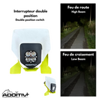 Optique LEDs 40W Husqvarna 2017-2023 type ON/OFF AdditivPlus