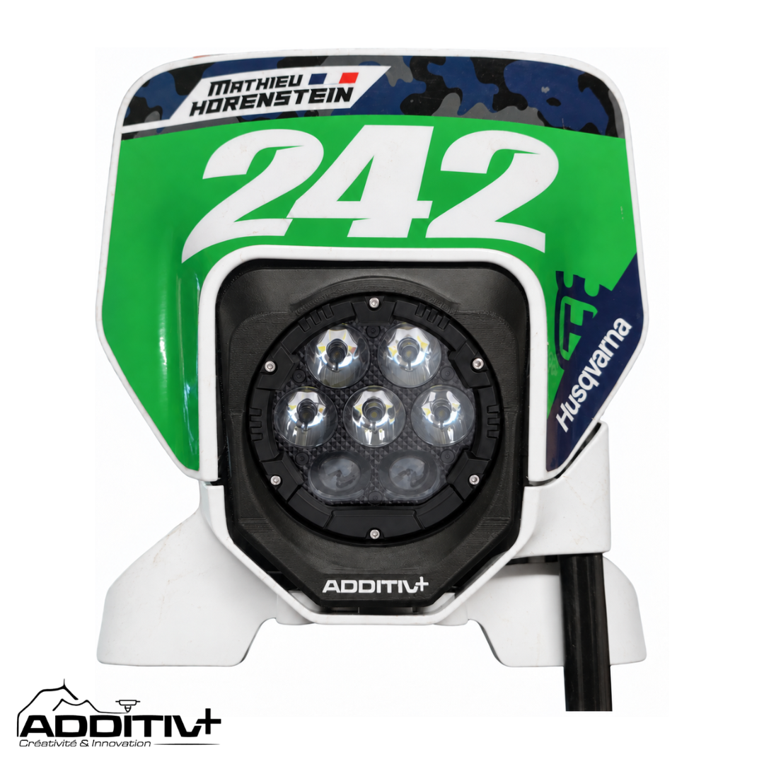 Phare LED Husqvarna 80W Croisement / Plein phare 2024-2027 AdditivPlus