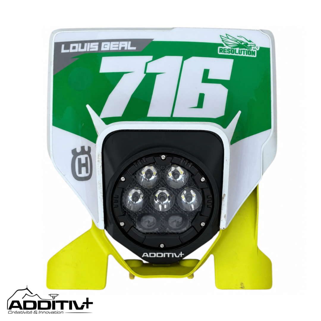 Phare LED Husqvarna 80W Croisement / Plein phare 2017-2023 AdditivPlus