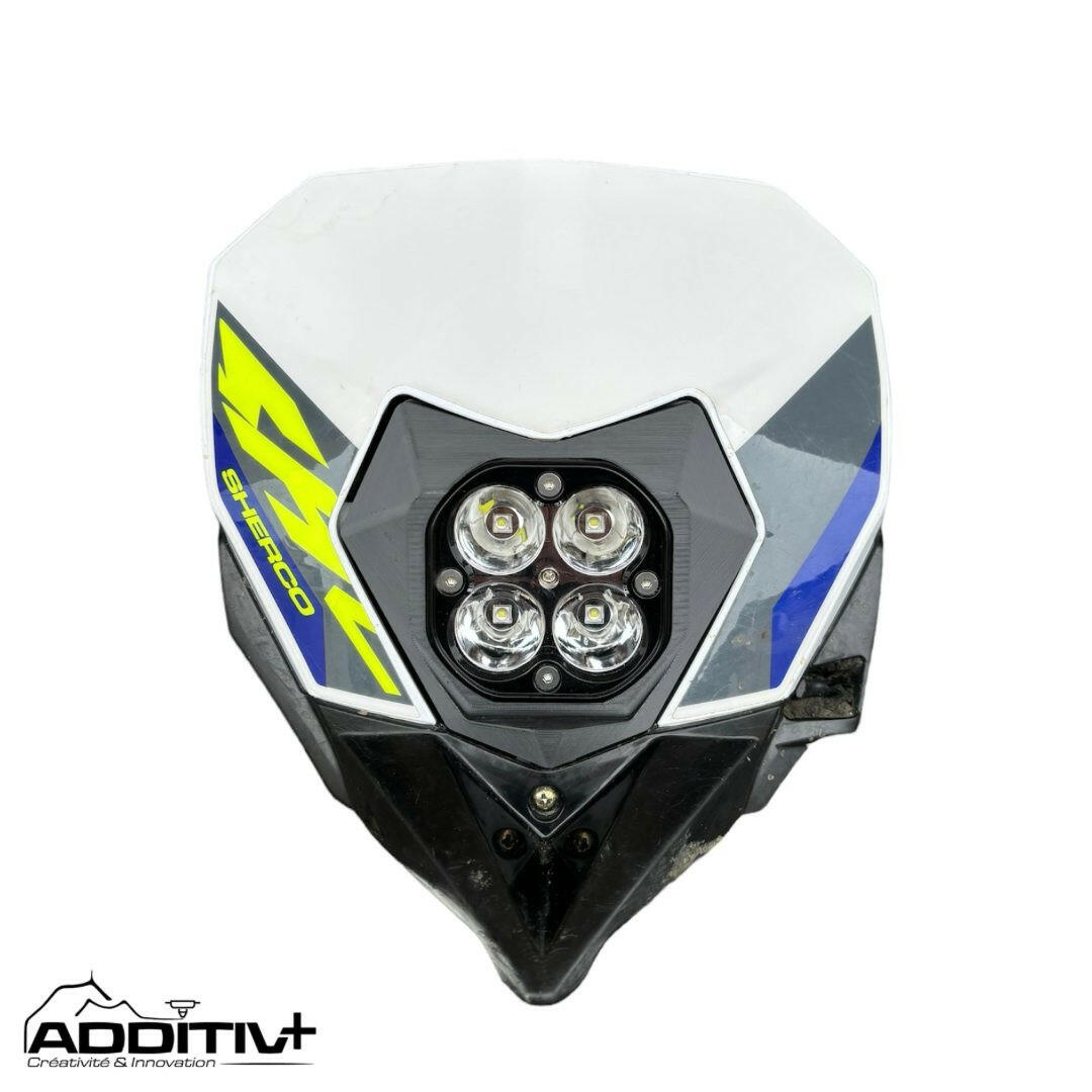 Optique LEDs 40W Sherco 2013-2023 type ON/OFF AdditivPlus