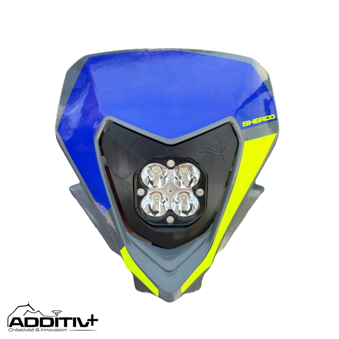 Optique LEDs 40W Sherco 2024-2025 type ON/OFF AdditivPlus